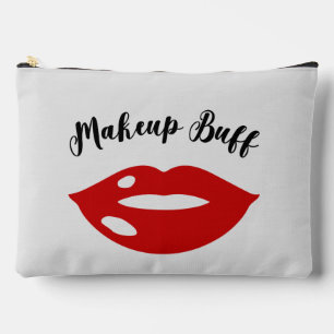 funny Makeup Buff word art Accessory Pouch