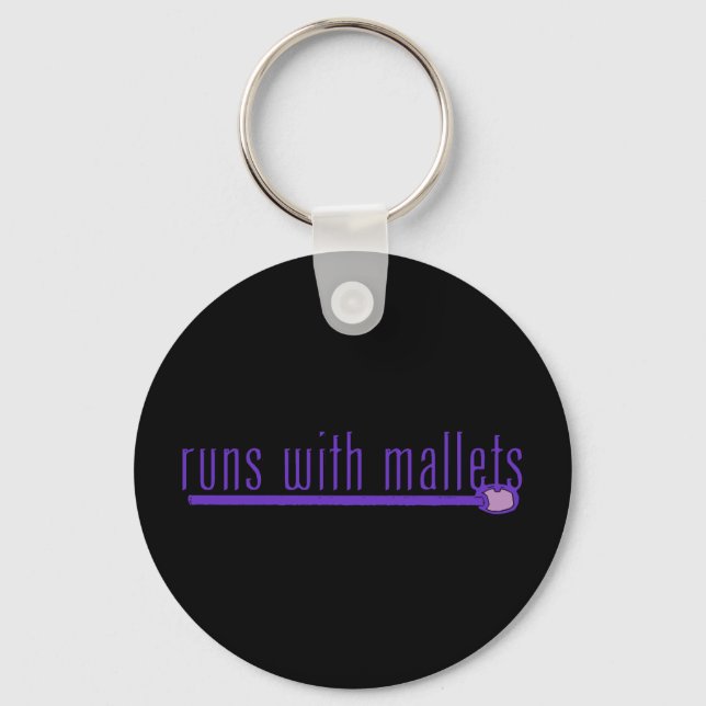 Funny Mallet Key Ring (Front)