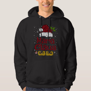 Funny Mama Claus Matching Family Christmas Santa H Hoodie