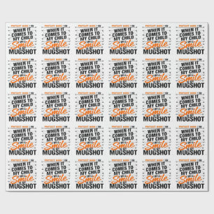 Funny Mama Protect Mode Sarcastic Mum Quote Shirt Wrapping Paper