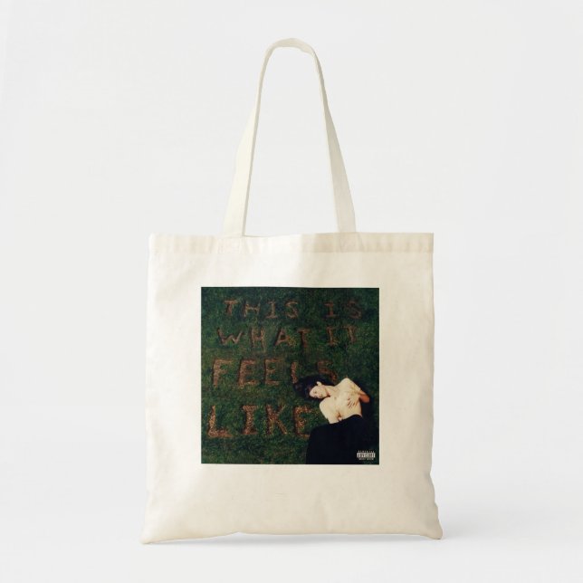 Funny Man Gracie Abrams This Is What It Feels Like Tote Bag (Front)