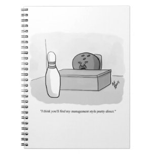Funny Management and Leadership Cartoon Humour Notebook