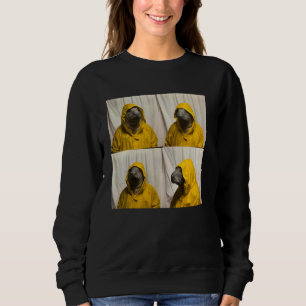 Funny Manatee Lover Ocean Animal Photobooth Silly Sweatshirt