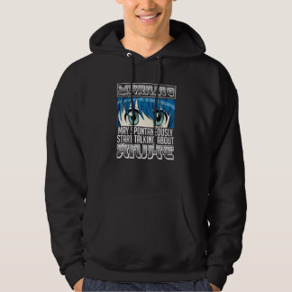 Funny Manga Character Otaku Yandere Cosplay Senpai Hoodie