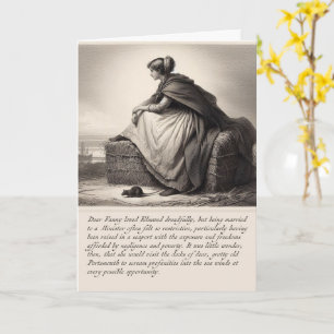 Funny Mansfield Park Jane Austen Card