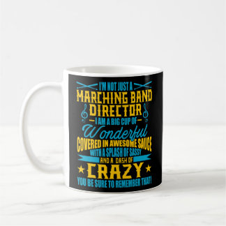 Funny Marching Band Director Music Band Teacher Coffee Mug