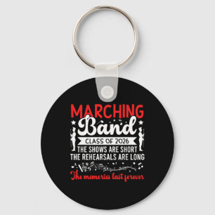 Funny Marching Band Senior 2026 Cl Of 2026 Key Ring