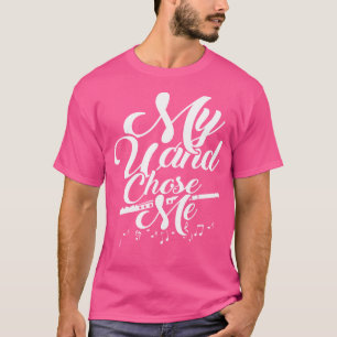 Funny Marching Band T Shirts Wand Flute Player Flu