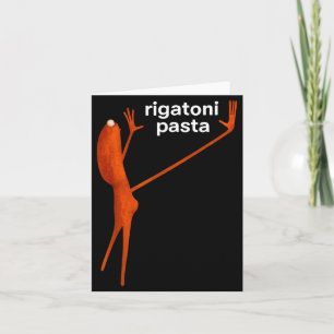 Funny Marcus The Worm Rigatoni Pasta Viral Meme  Card