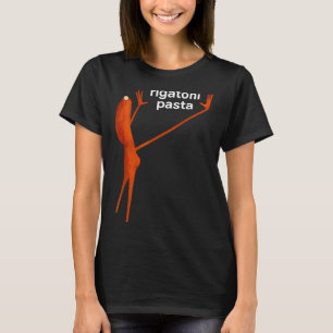 Funny Marcus The Worm Rigatoni Pasta Viral Meme T-Shirt
