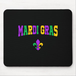 Funny Mardi Gras Carnival Costume For Men And Wome Mouse Mat