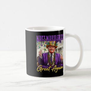 Funny Mardi Gras Donald Trump Mardi Gras American  Coffee Mug