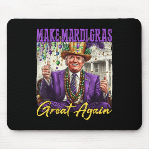 Funny Mardi Gras Donald Trump Mardi Gras American Mouse Mat