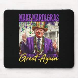 Funny Mardi Gras Donald Trump Mardi Gras American Mouse Mat