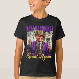 Funny Mardi Gras Donald Trump Mardi Gras American T-Shirt