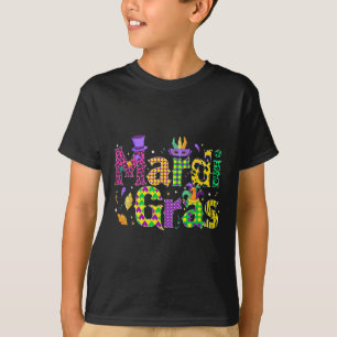 Funny Mardi Gras Parade Costume Jester Hat New Orl T-Shirt