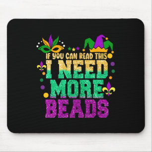 Funny Mardi Gras Party Mask Costume Men Women Kids Mouse Mat