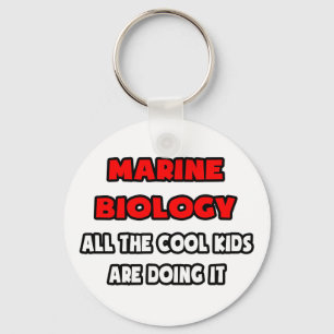 Funny Marine Biologist Shirts and Gifts Key Ring