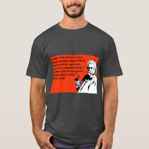 funny mark twain quote t shirt