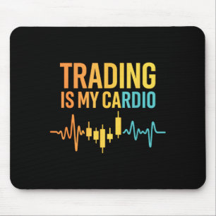 Funny Market For Trader Dad, Trading Quotes Stocks Mouse Mat