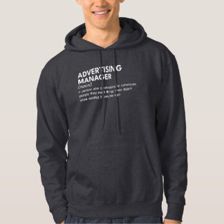 Funny Marketing Manager Definition Hoodie