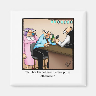 Funny Marriage Humour Magnet For Him