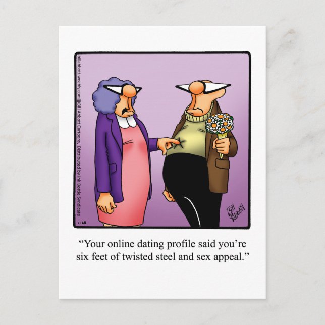 Funny Marriage Humour Postcard (Front)