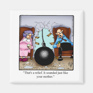 Funny Marriage Humour Refrigerator Magnet