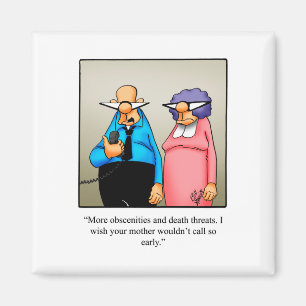 Funny Marriage Humour Refrigerator Magnet