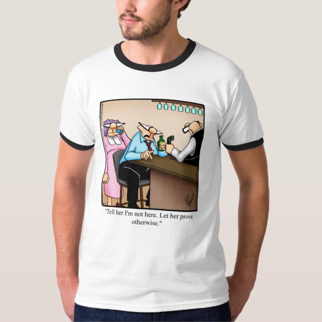 Funny Marriage Humour Tee Shirt (Front)