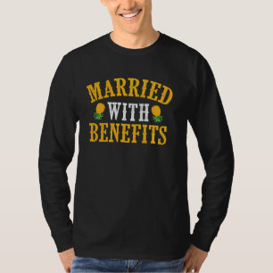 Funny Married With Benefits Swinger Pineapple Men T-Shirt