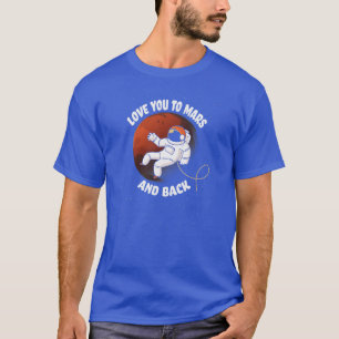 Funny Mars Occupy Colonise Planets Astronaut Explo T-Shirt