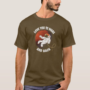 Funny Mars Occupy Colonise Planets Astronaut Explo T-Shirt