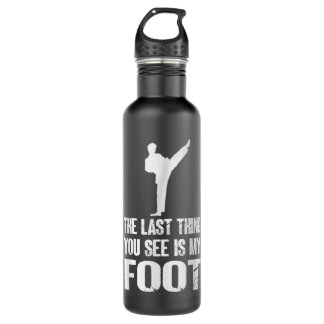 Funny Martial Arts Karate  710 Ml Water Bottle