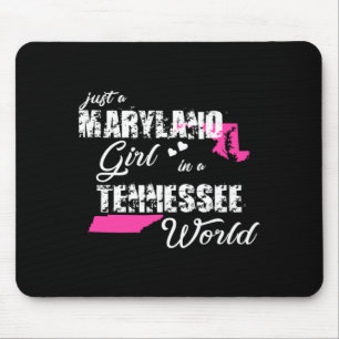 Funny Maryland Shirts A Maryland Girl In A Mouse Mat