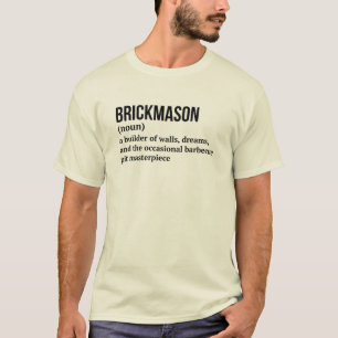Funny Mason Worker Definition Shirt