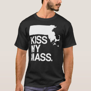 Funny Massachusetts Slogan State Map T-Shirt