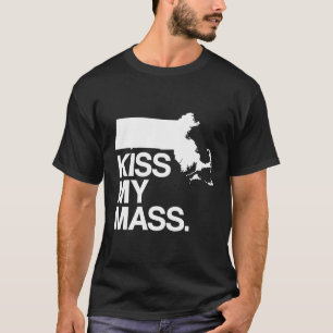 Funny Massachusetts Slogan State Map T-Shirt