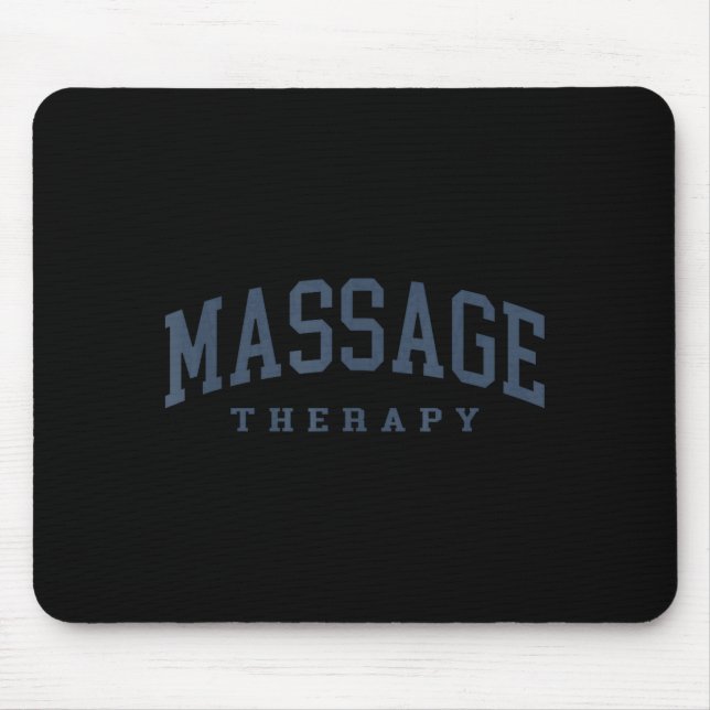 Funny Massage Therapist Muscle Therapy Funny Mouse Mat (Front)