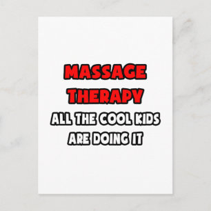 Funny Massage Therapist Shirts and Gifts Postcard