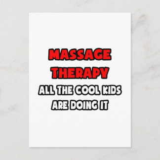 Funny Massage Therapist Shirts and Gifts Postcard