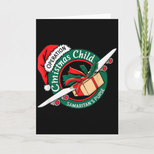Funny Matching Christmas Operation Christmas Child Card