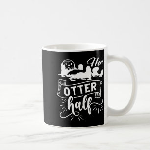 Funny Matching Couple His And Her Otter Half Valen Coffee Mug
