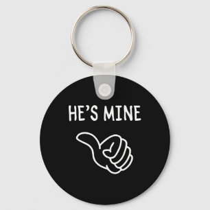 Funny Matching Couple Romantic Love Valentine Humo Key Ring
