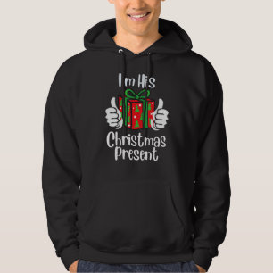 Funny Matching Couples Christmas His and Hers Hoodie
