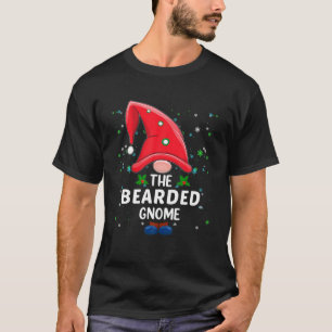 Funny Matching Family Christmas Pajama Bearded Gno T-Shirt