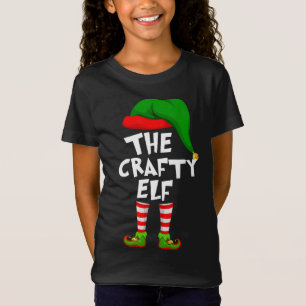 Funny Matching Family Christmas The Crafty Elf T-Shirt