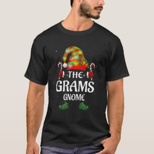 Funny Matching Family Costumes The Grams Gnome Chr T-Shirt