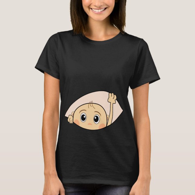 FUNNY MATERNITY,PREGNANCY,PREGNANT T-Shirt (Front)