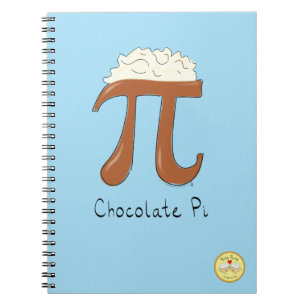 Funny Math Chocolate Pi Symbol Notebook